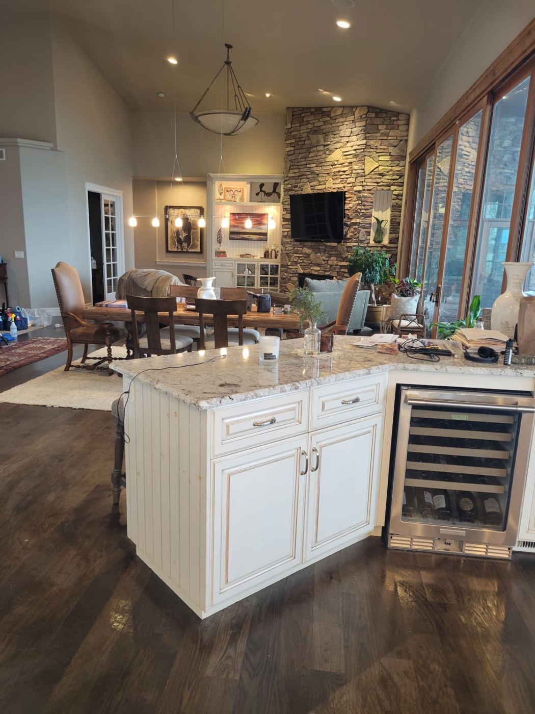 Recurring kitchen clean — counters, appliances, floors